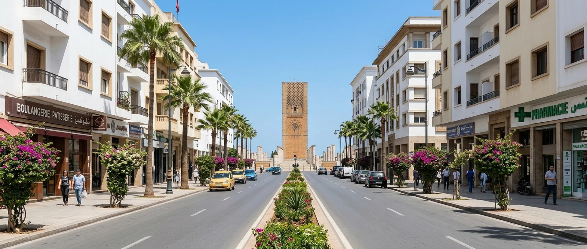 Hassan Tower district Rabat