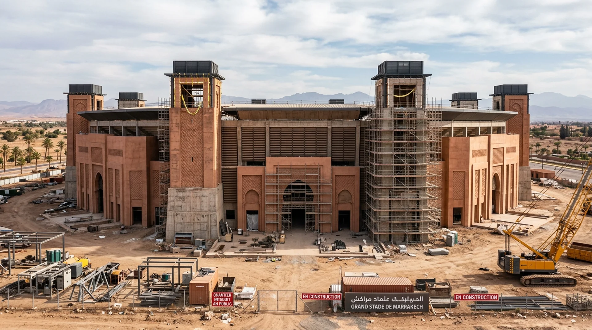 Grand Stade de Marrakech exterior