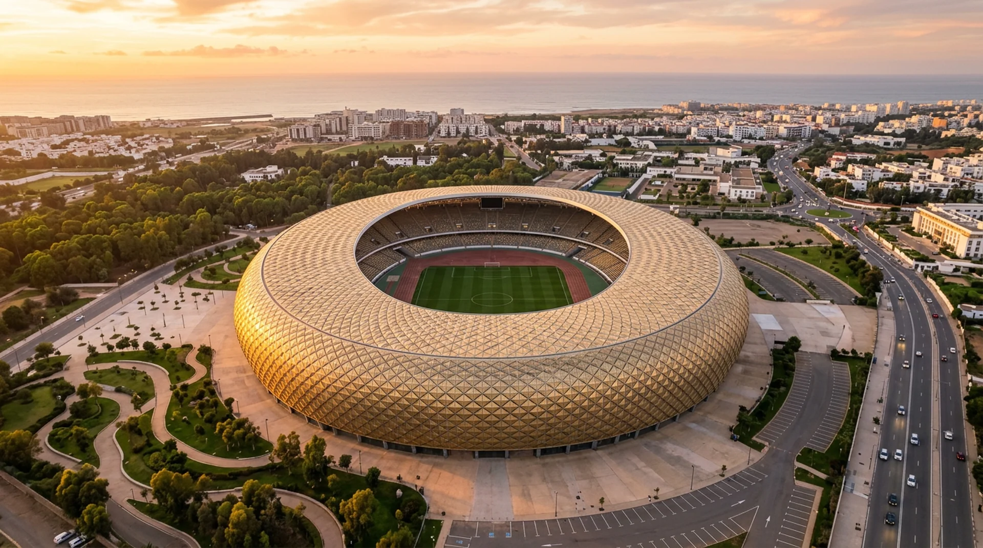 Prince Moulay Abdellah Stadium exterior