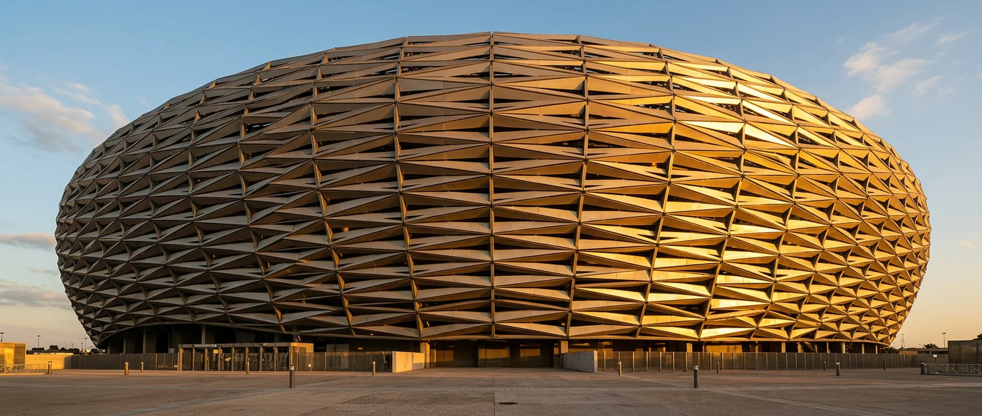 Prince Moulay Abdellah Stadium facade detail