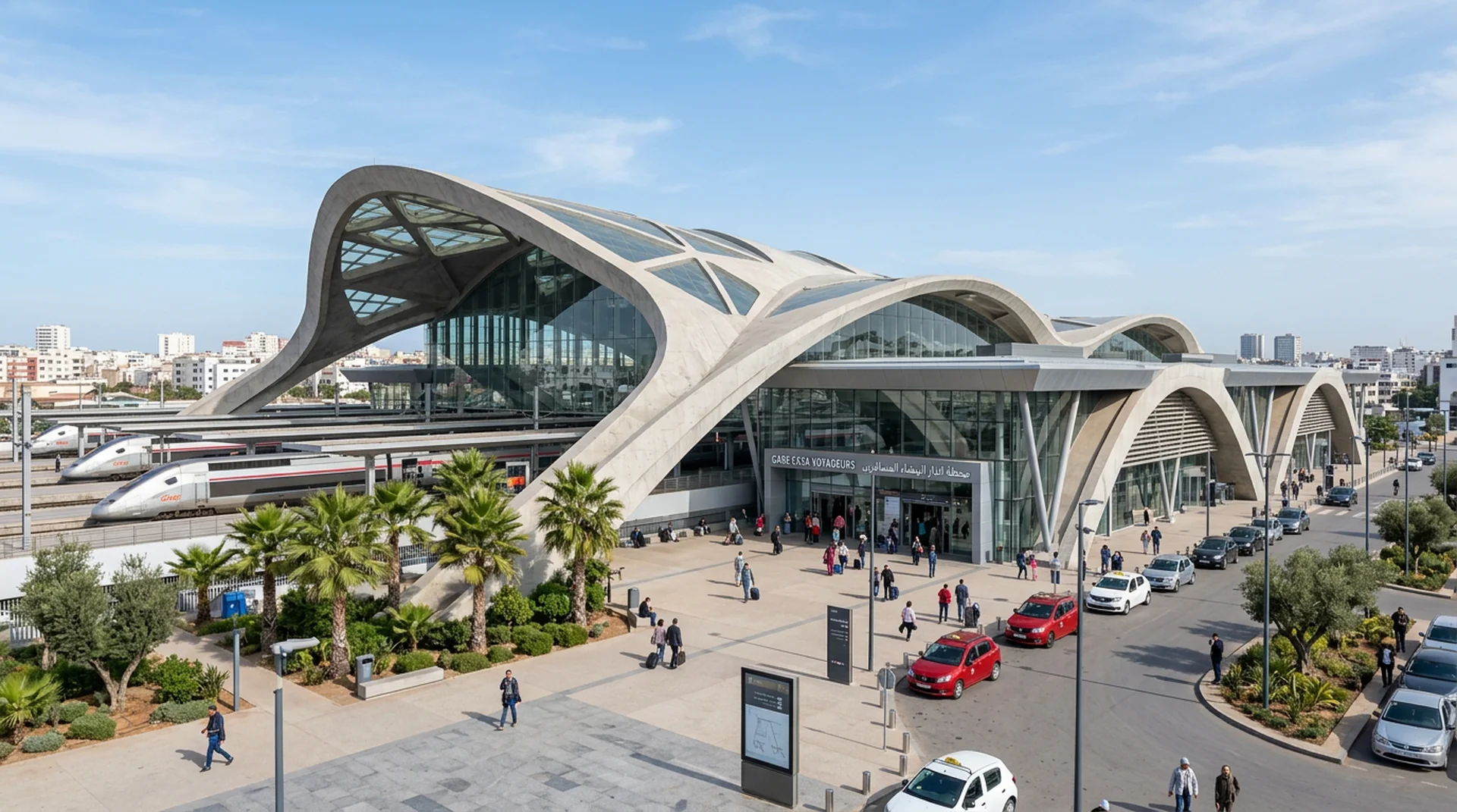 Casa Voyageurs train station Casablanca