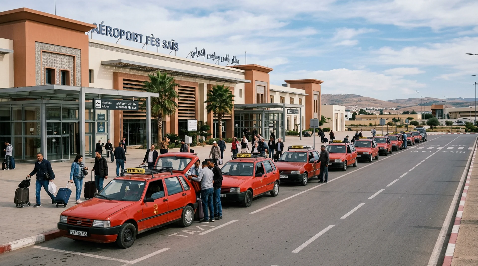 Fes-Saïs Airport taxi rank