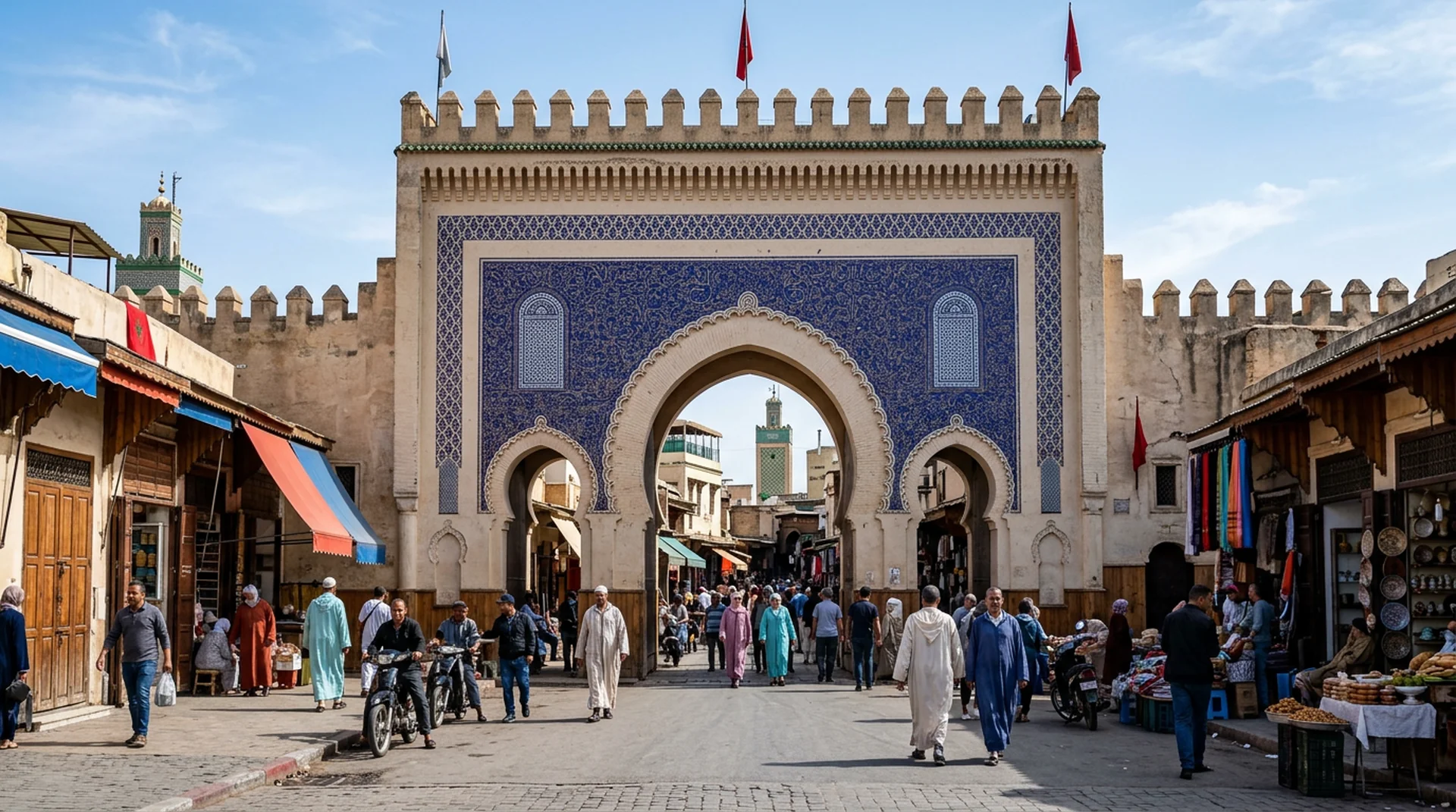 Bab Boujloud Blue Gate Fez