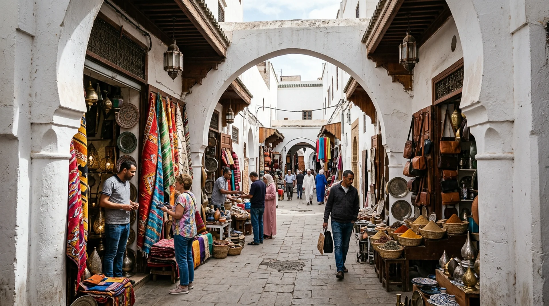 Habous Quarter souk Casablanca