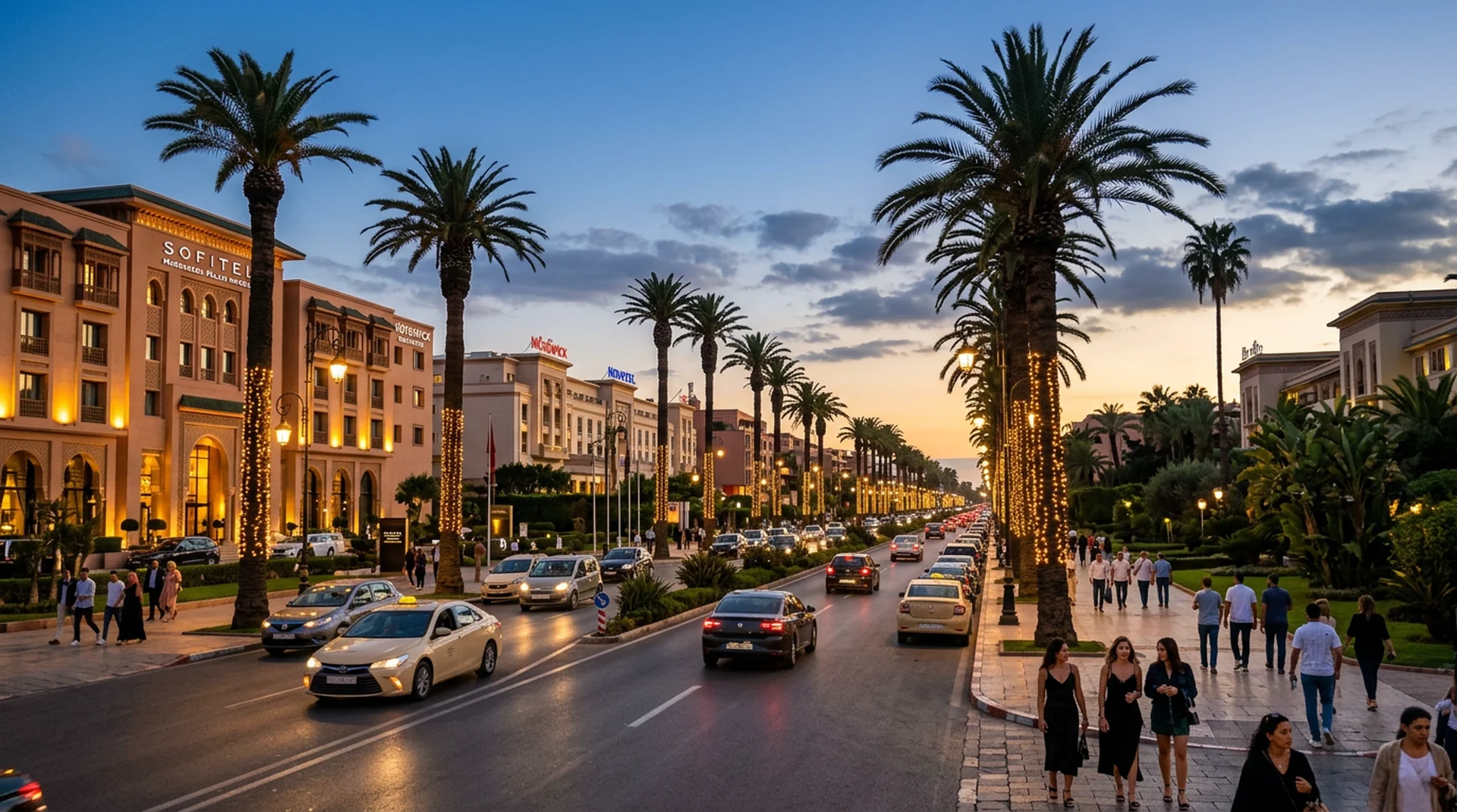 Hivernage district hotels Marrakech