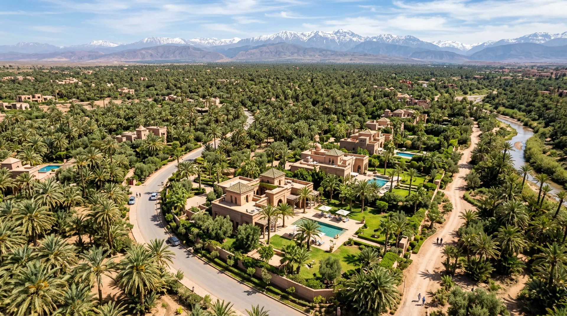 Palmeraie palm grove resort Marrakech