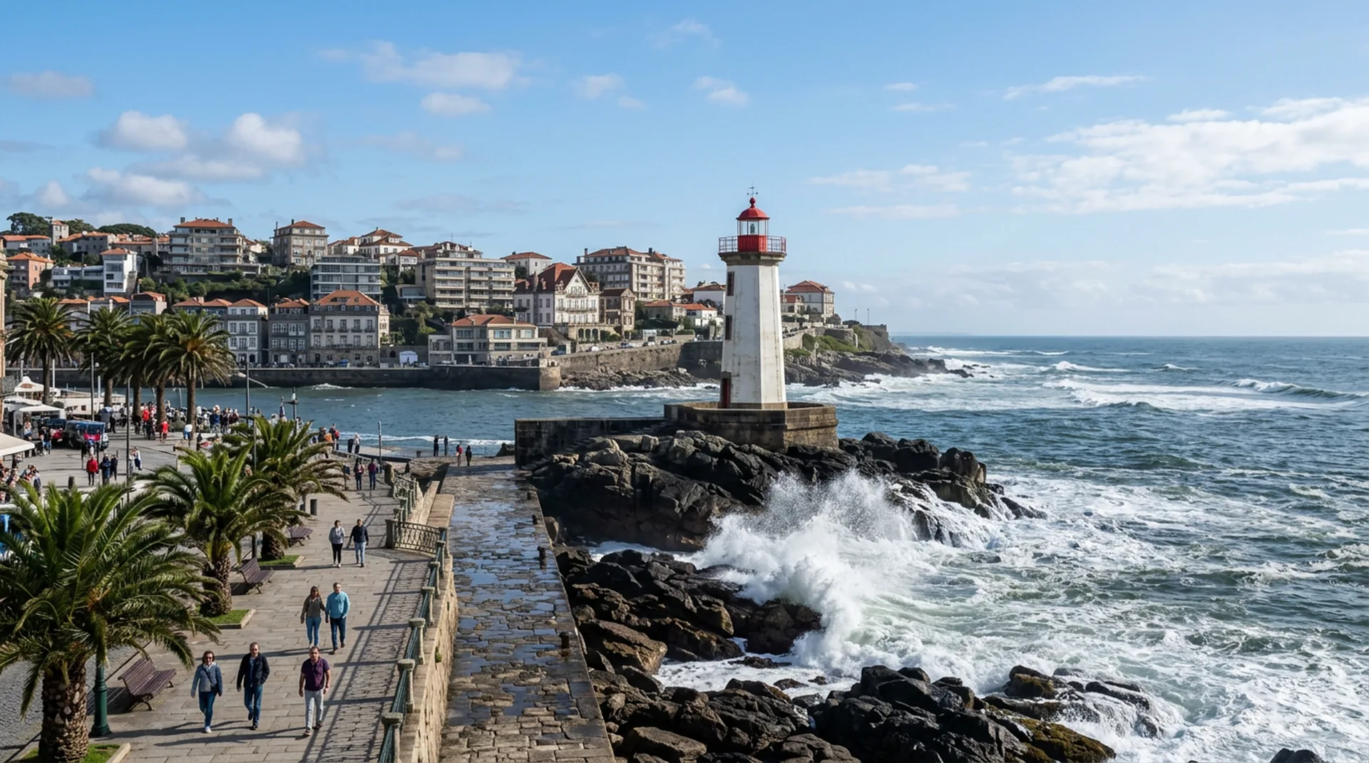 Foz do Douro lighthouse Porto