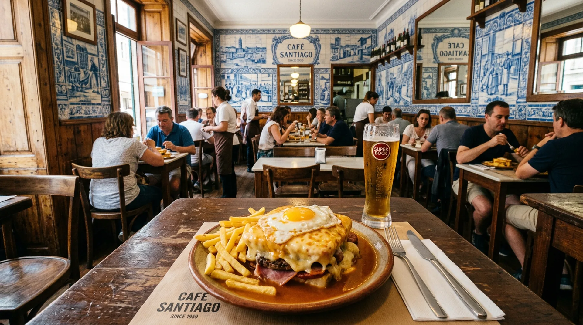 Francesinha Cafe Santiago Porto
