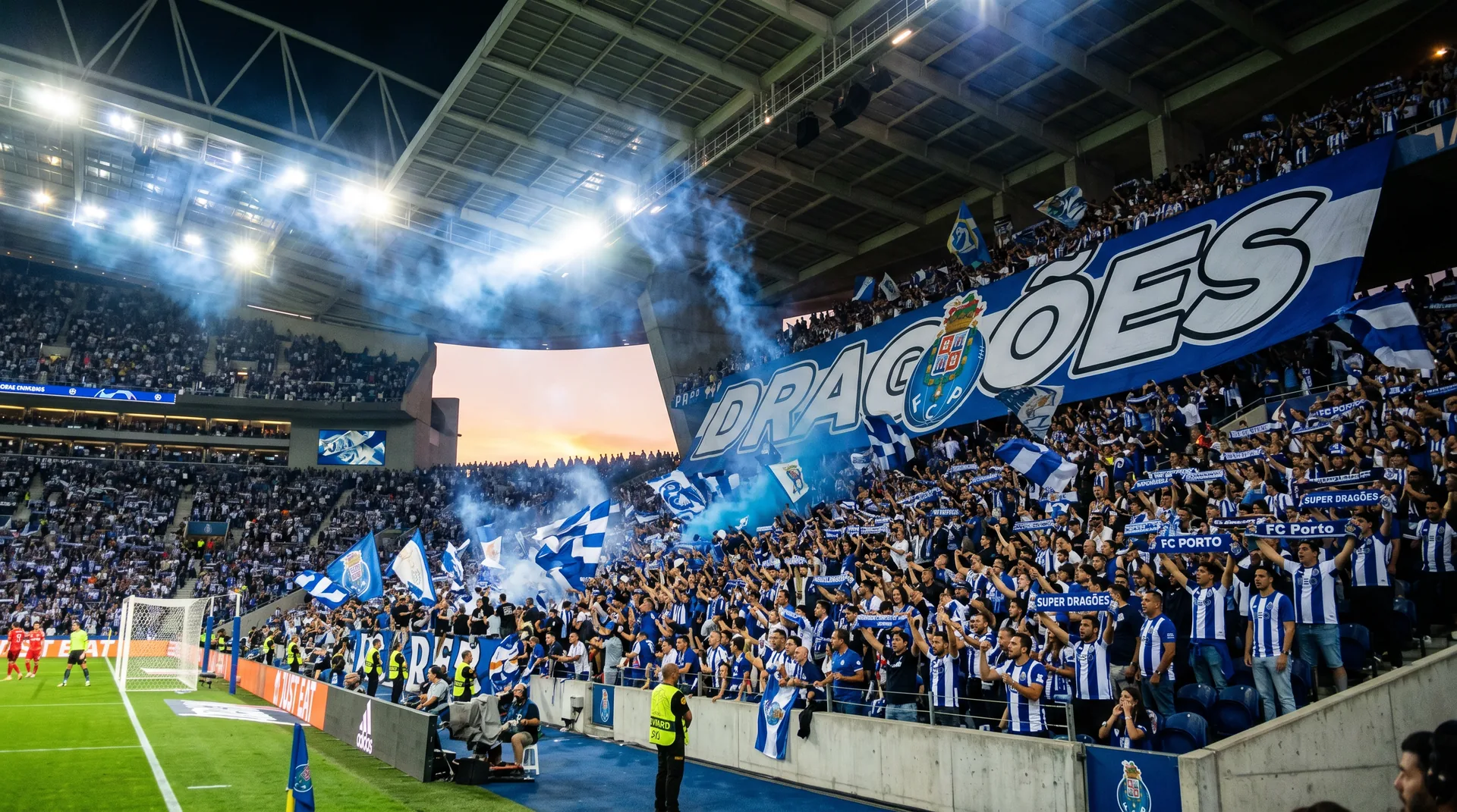 Estádio do Dragão Porto matchday atmosphere