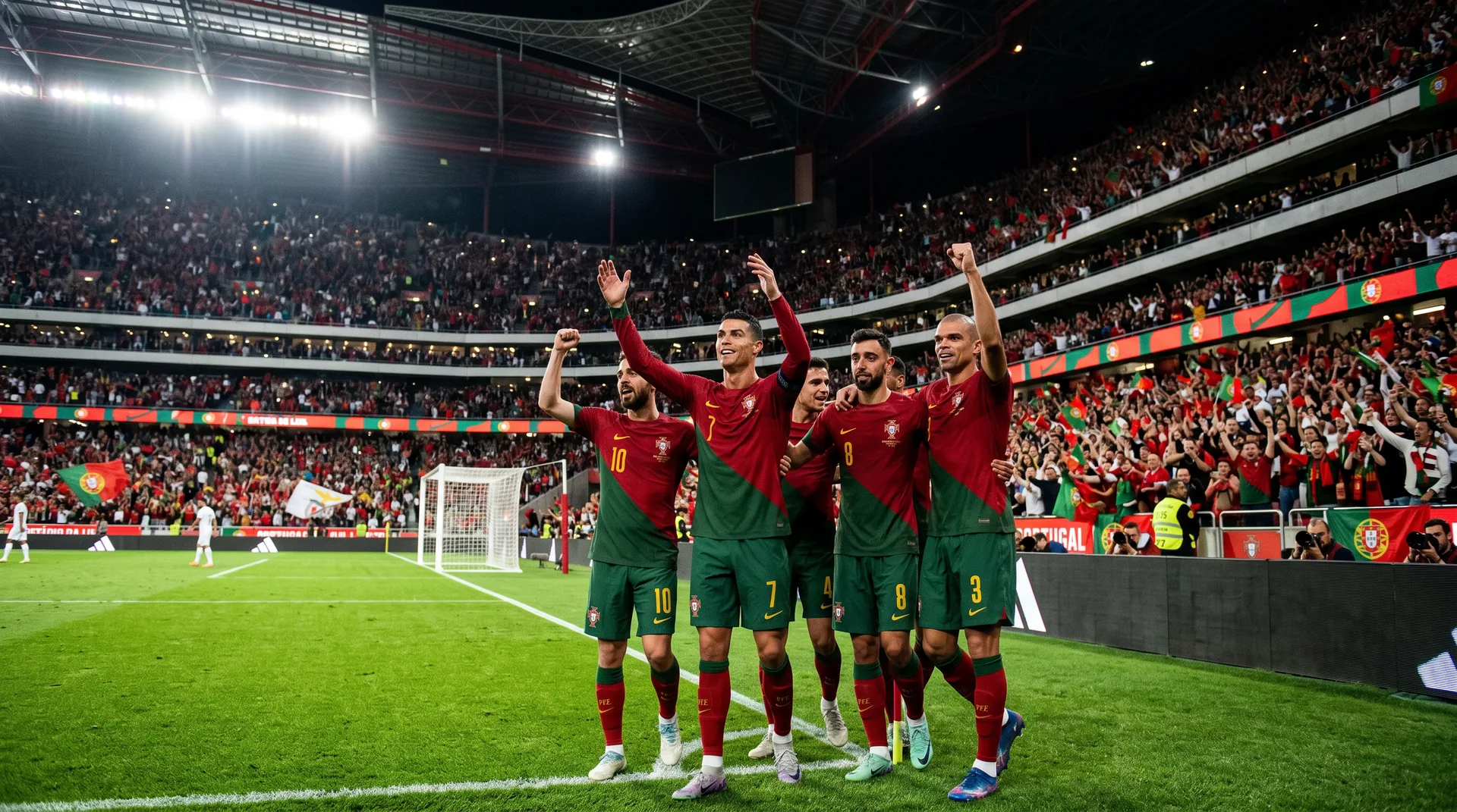 Portugal fans