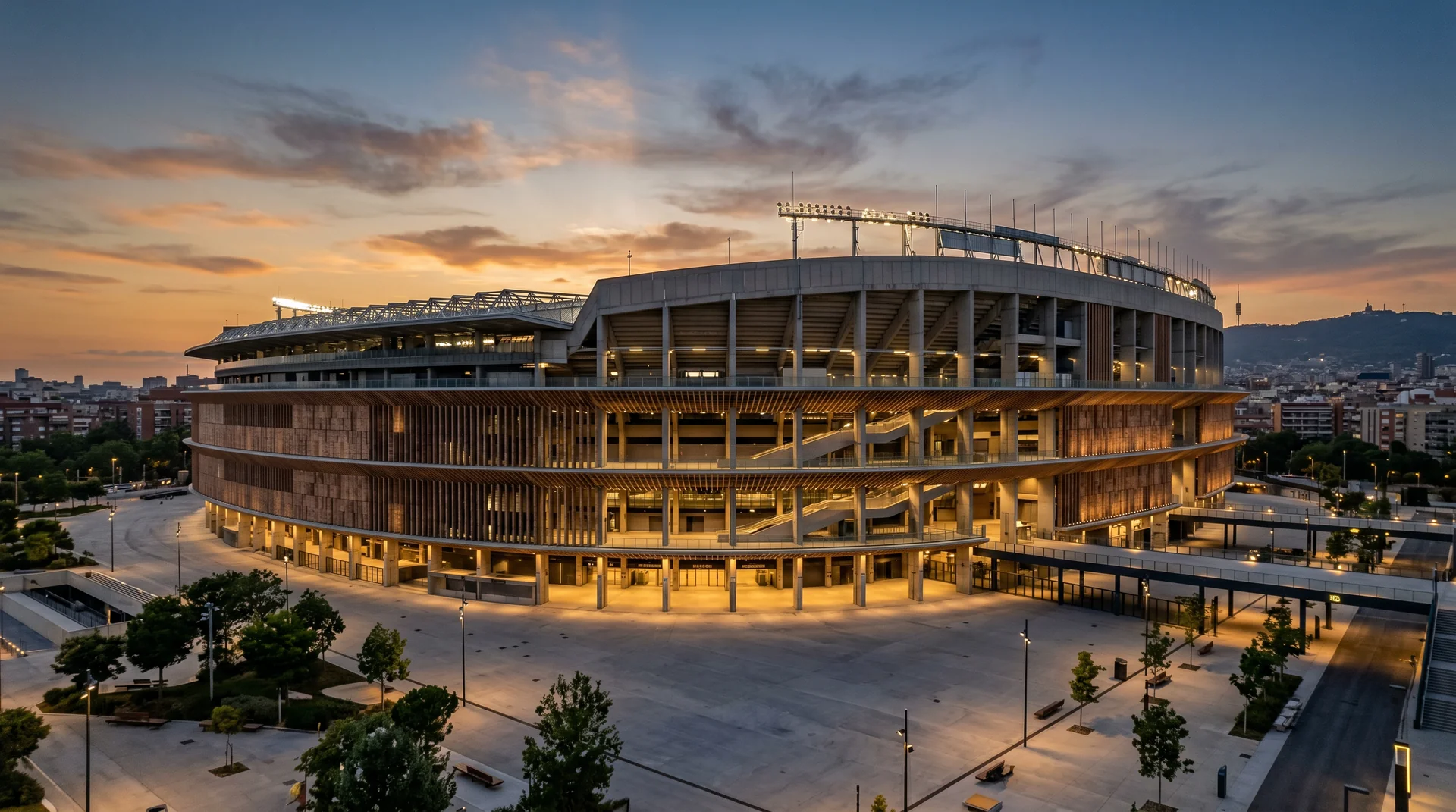 Spotify Camp Nou Barcelona electric matchday atmosphere