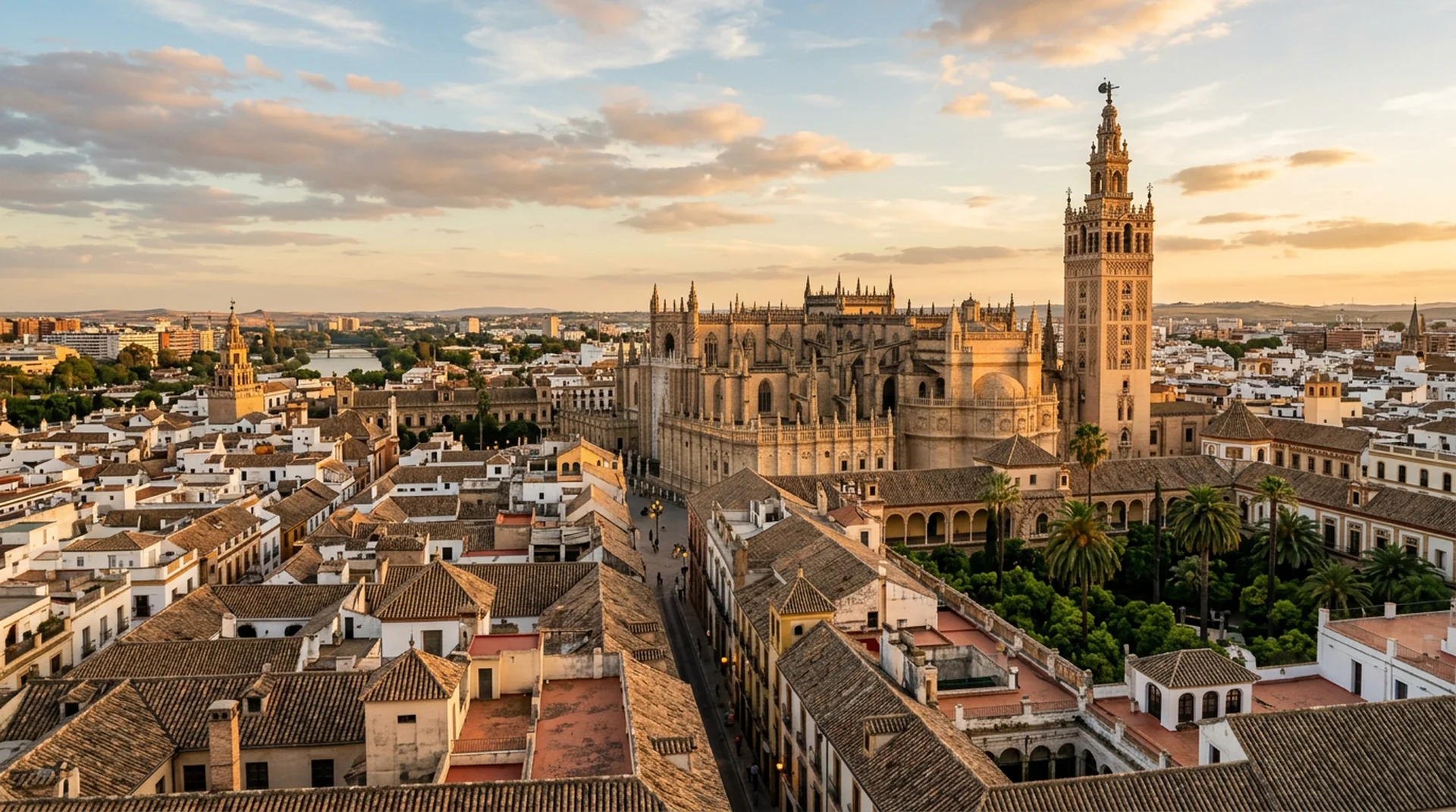 Seville taxis and streets