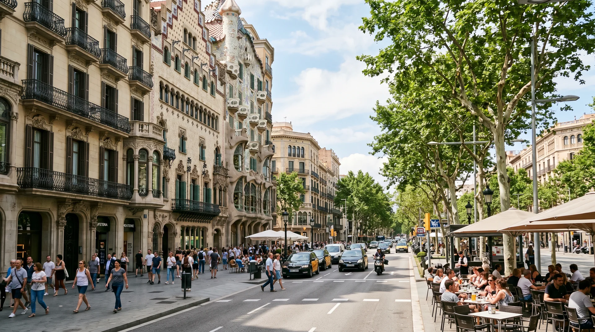 Eixample Barcelona Passeig de Gracia