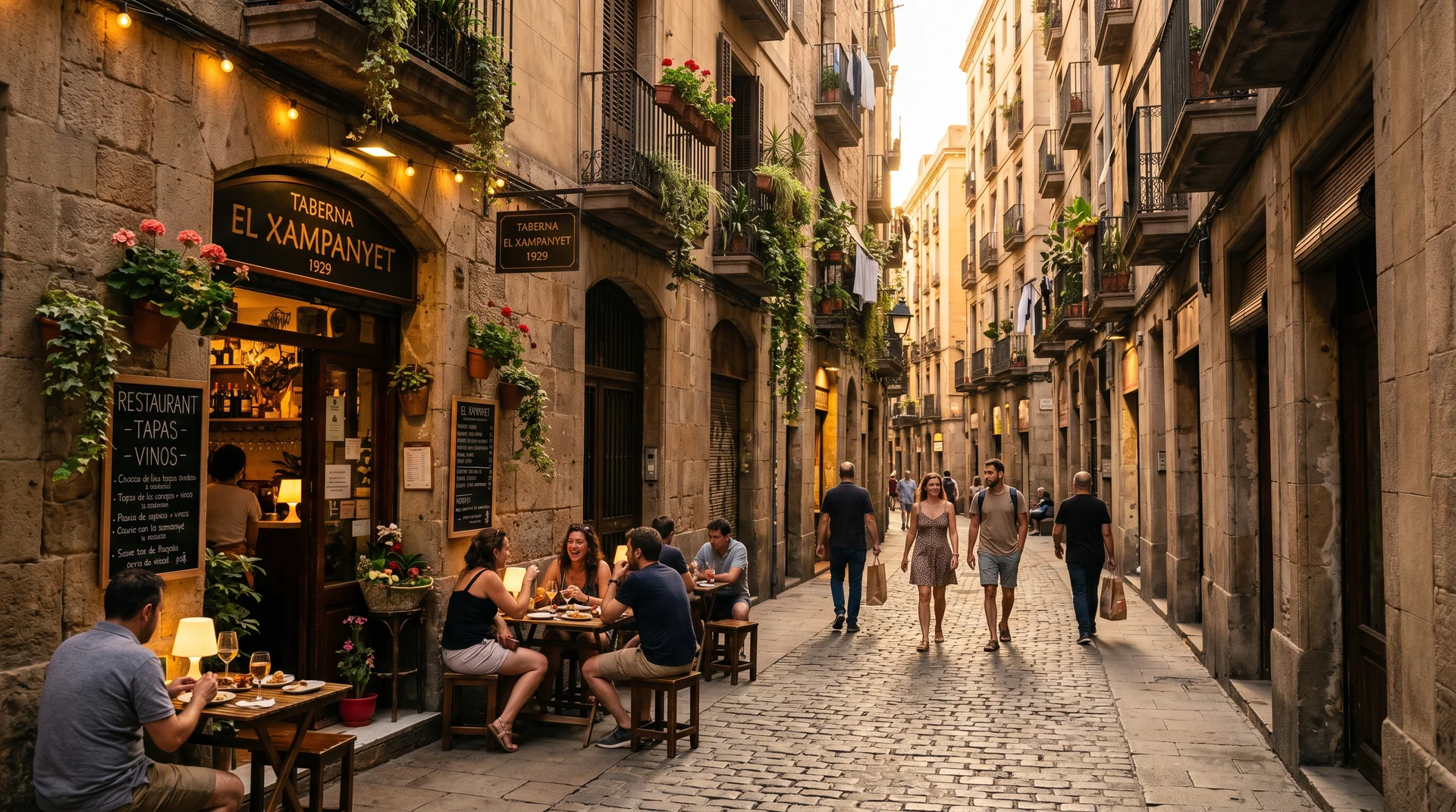 El Born Barcelona historic streets