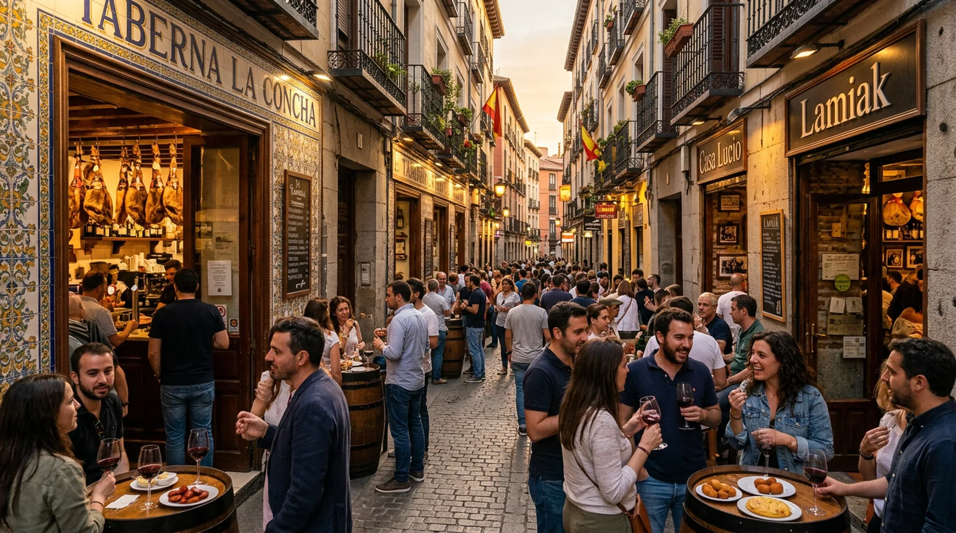 La Latina Madrid tapas