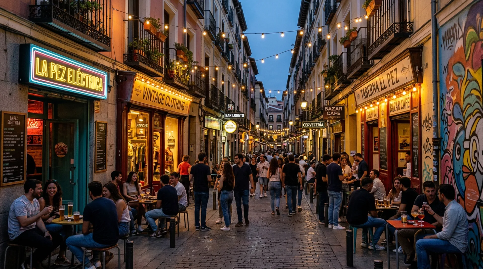 Malasana Madrid nightlife