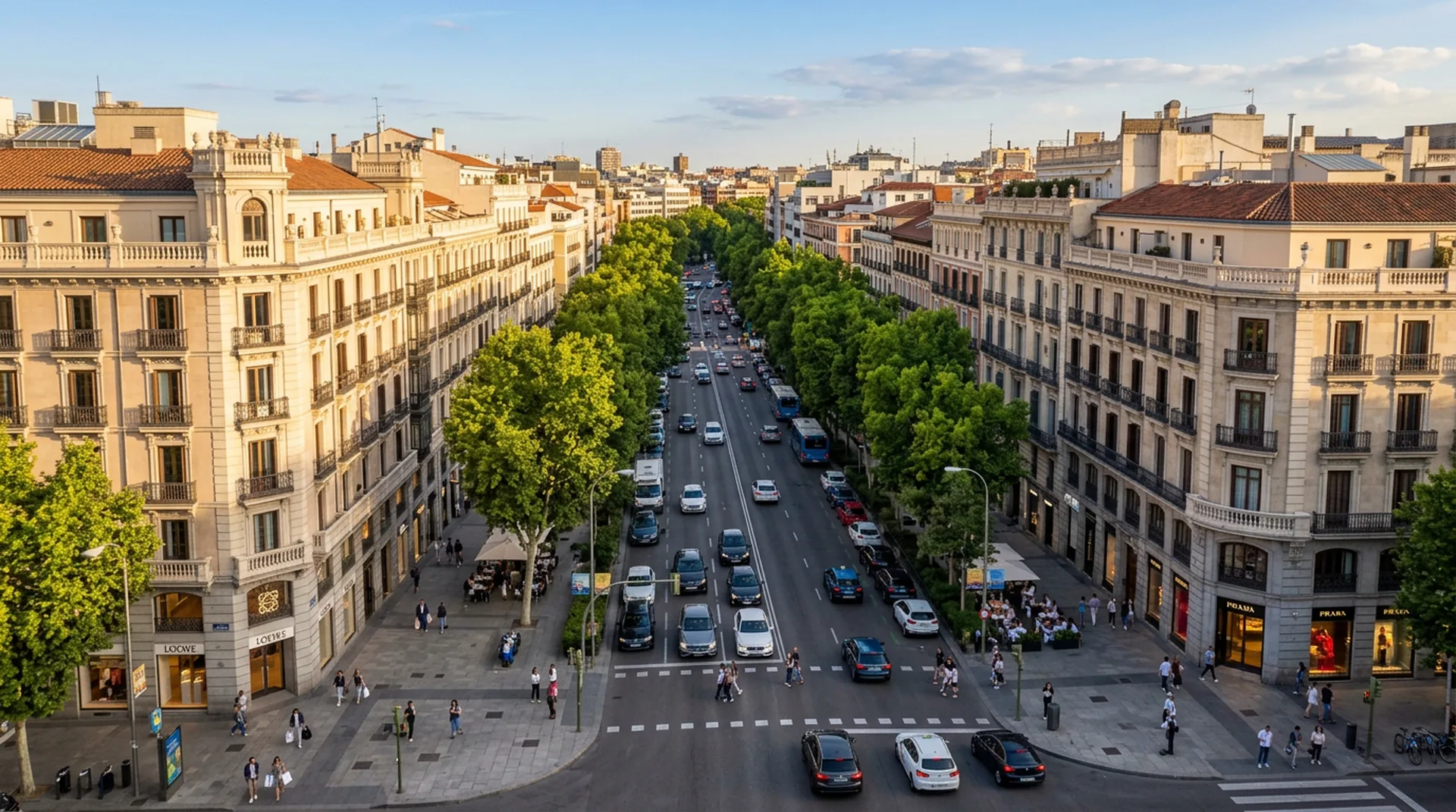 Salamanca Madrid upscale shopping