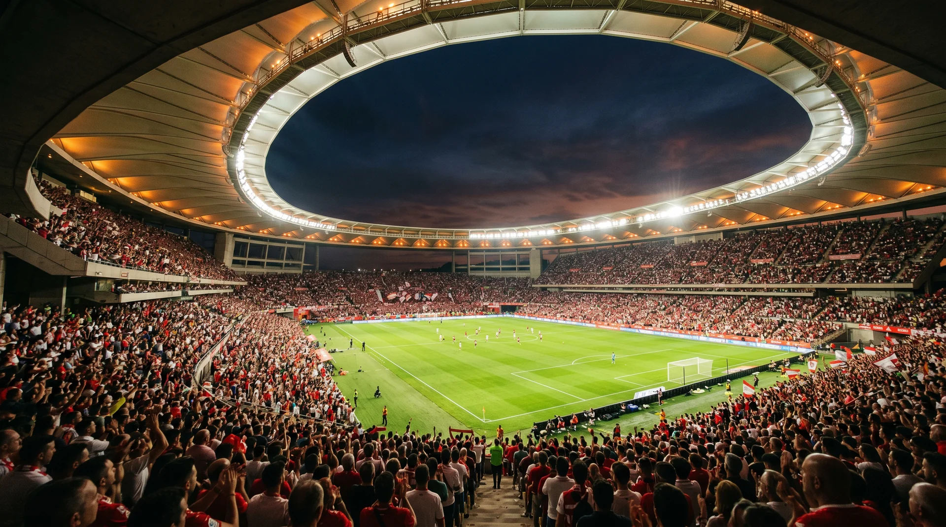 La Cartuja Seville electric matchday atmosphere