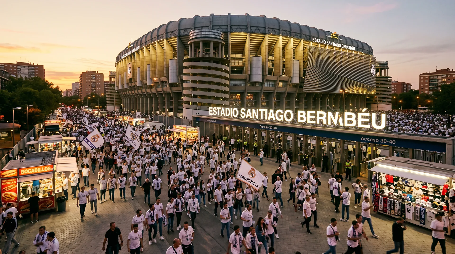 Santiago Bernabeu Madrid