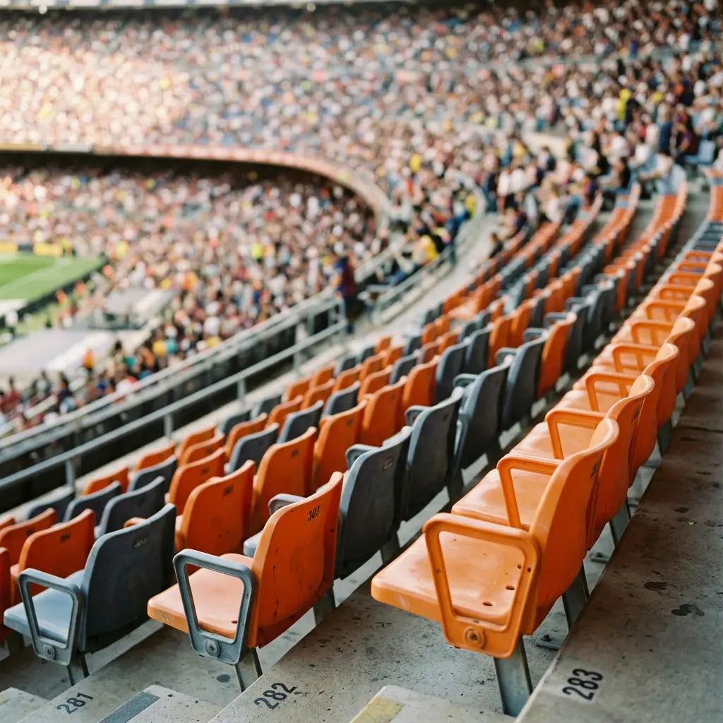 La Cartuja Stadium seating ahead of the 2030 FIFA World Cup, Seville