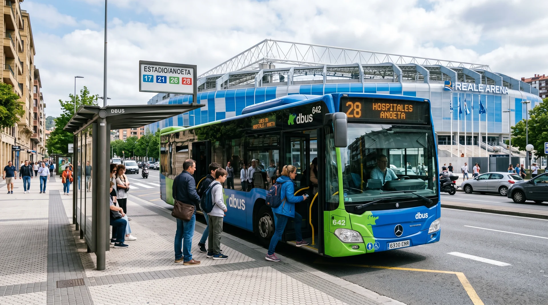 San Sebastian buses