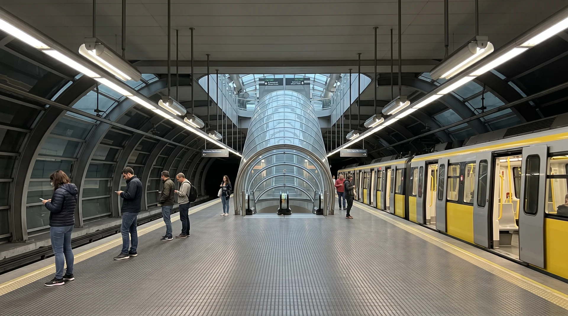 Bilbao Metro platform