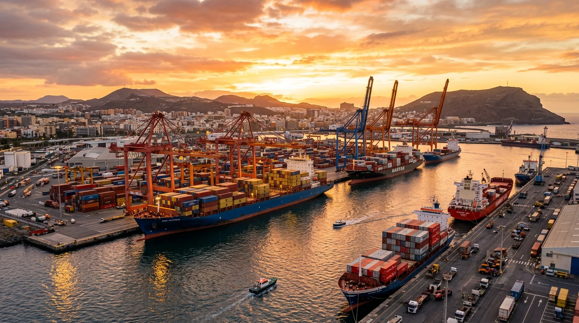 Muelle Deportivo Las Palmas port