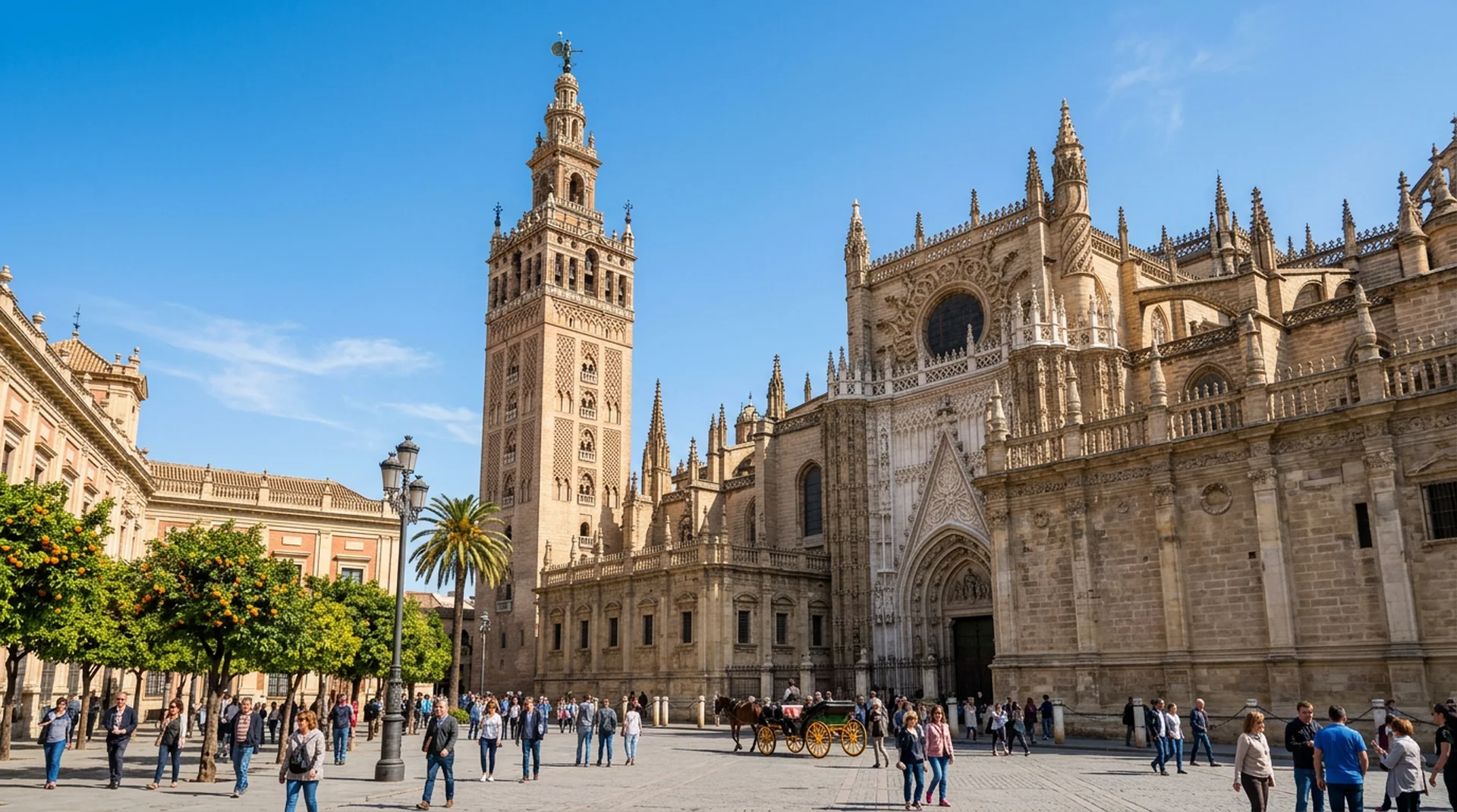 Seville Cathedral and Giralda