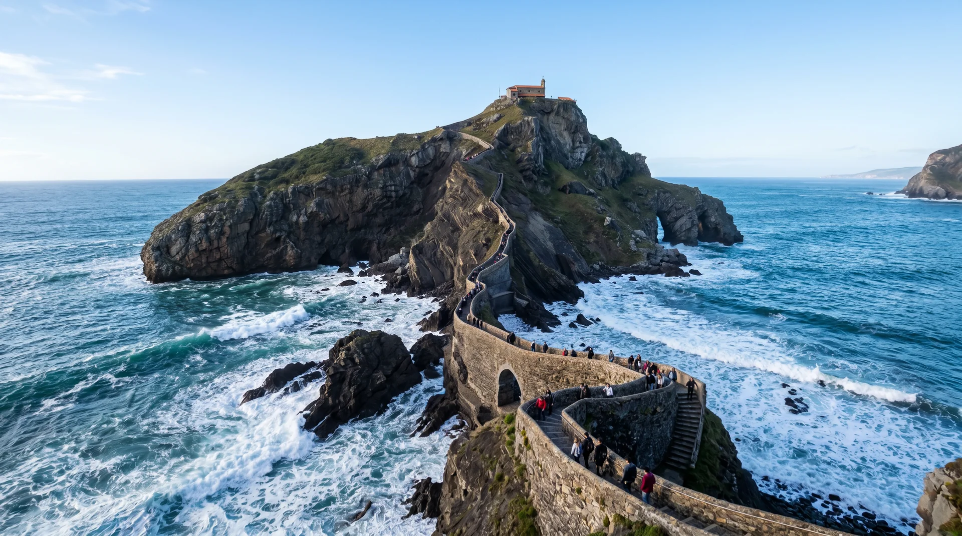 Gaztelugatxe islet chapel