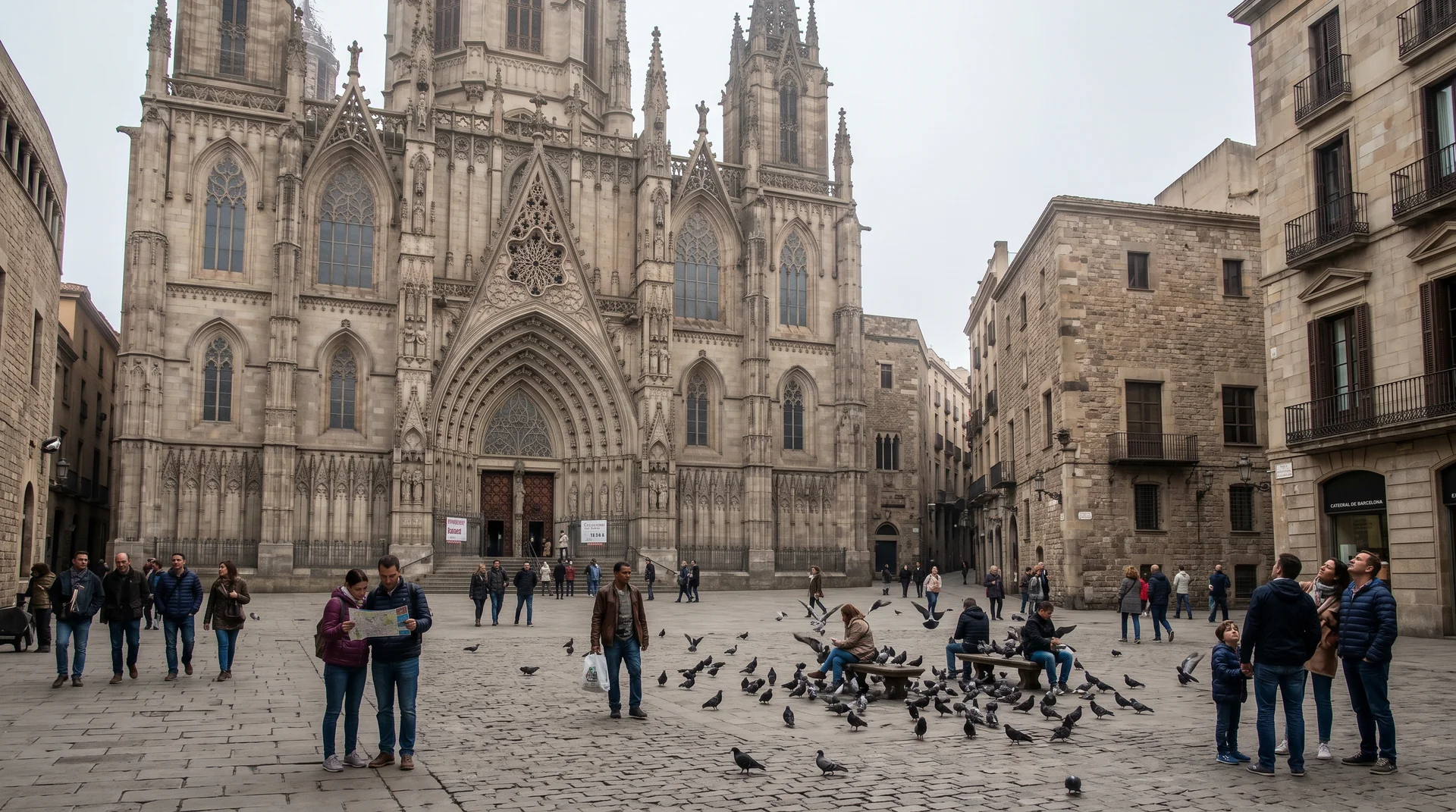Barri Gotic Barcelona